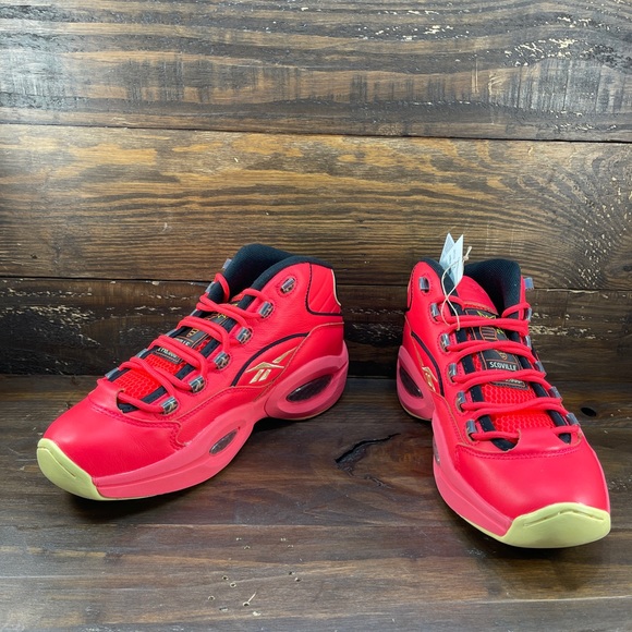 Reebok Hot Ones Question Mid Mens Shoes  (GV7093) - Picture 7 of 11